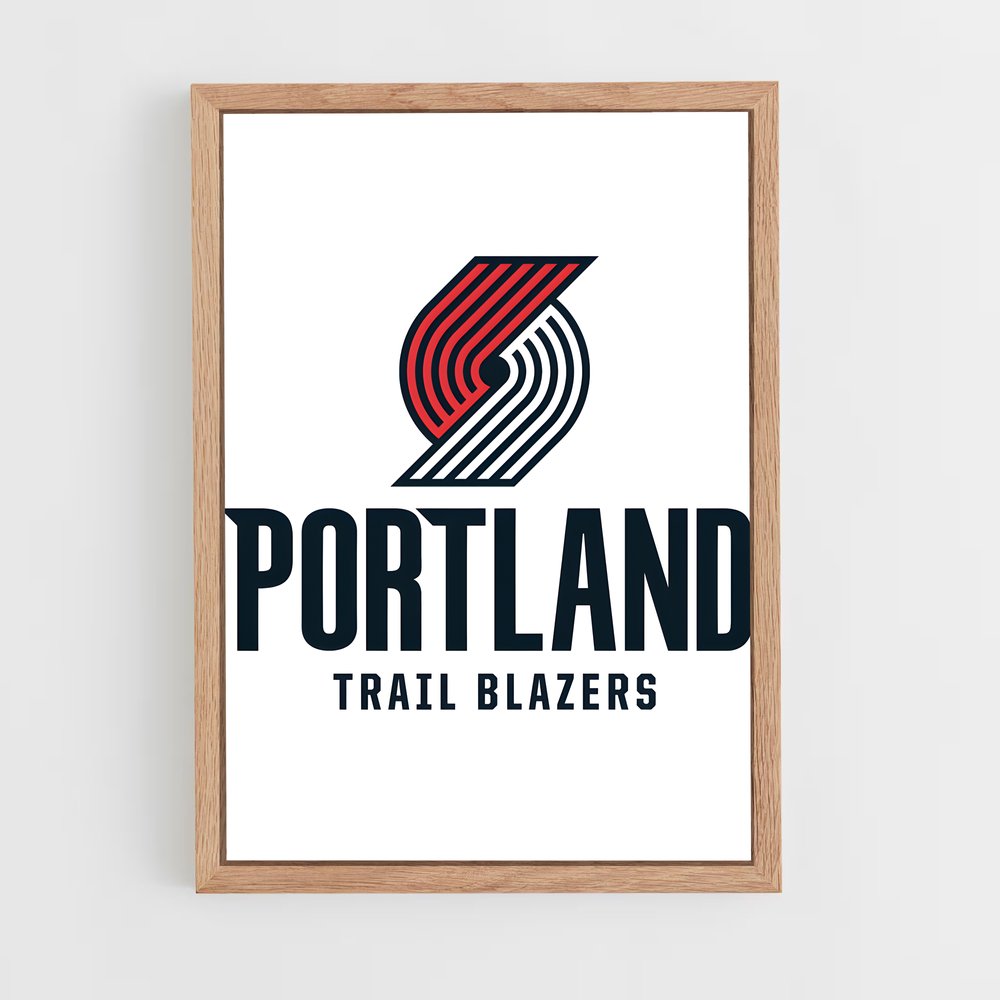 Poster Portland trail – affiche Basketball (vue 4)